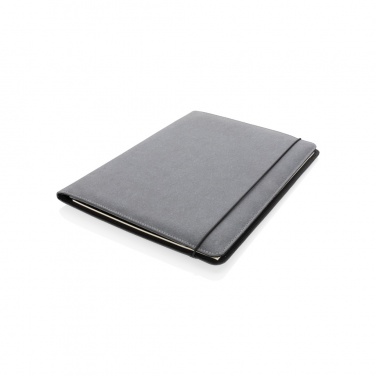 Logo trade business gift photo of: Recycled leather A4 portfolio