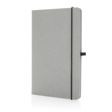 Logotrade business gift image of: Recycled leather hardcover notebook A5