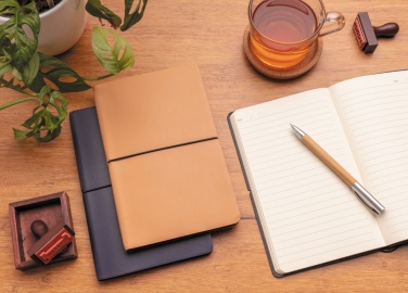 Logotrade promotional giveaways photo of: Modern deluxe softcover A5 notebook
