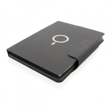 Logotrade corporate gift image of: Artic Magnetic 10W wireless charging A4 portfolio