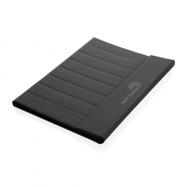 Logo trade business gift photo of: Impact Aware™ A4 portfolio with magnetic closure