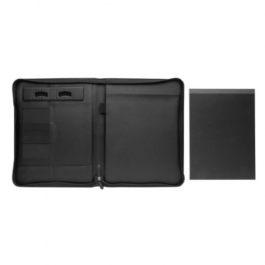 Logo trade promotional gifts picture of: RCS rPU deluxe tech portfolio with zipper