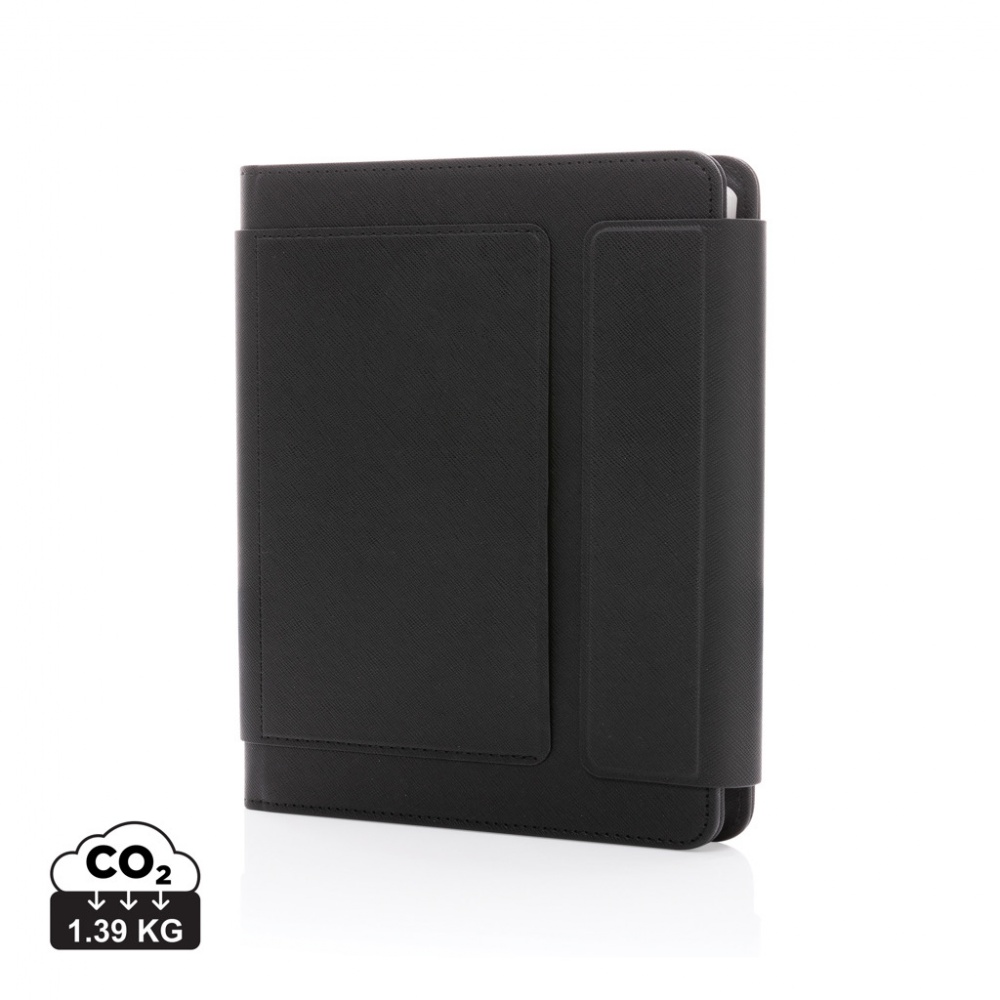 Logo trade advertising products picture of: Swiss Peak Heritage RCS rPU A5 stone paper portfolio