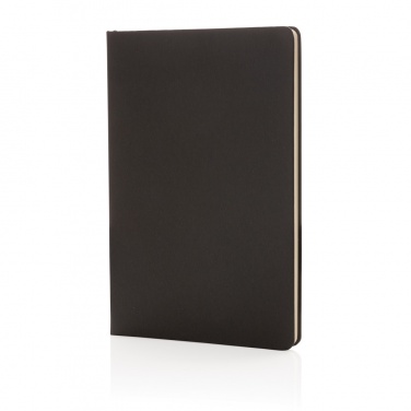 Logo trade business gifts image of: A5 hardcover notebook
