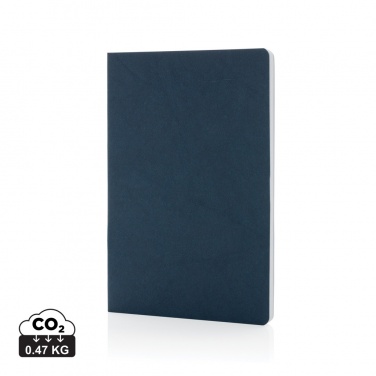 Logo trade promotional gifts picture of: Salton A5 GRS certified recycled paper notebook