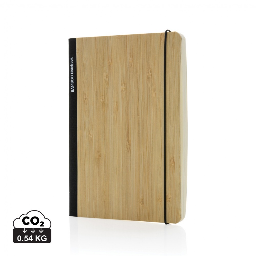 Logotrade promotional merchandise image of: Scribe bamboo A5 Notebook