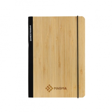 Logo trade promotional gifts picture of: Scribe bamboo A5 Notebook