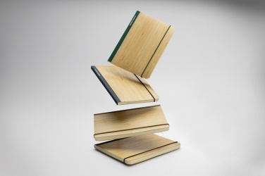 Logo trade advertising products picture of: Scribe bamboo A5 Notebook