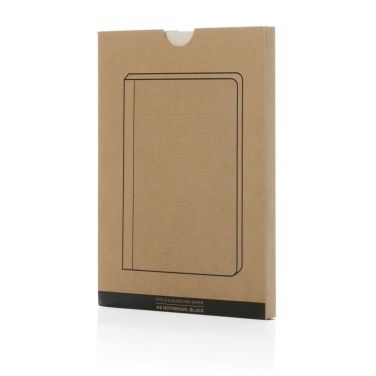 Logotrade promotional giveaways photo of: Stylo Sugarcane paper A5 Notebook