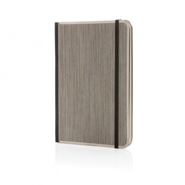 Logotrade promotional products photo of: Treeline A5 wooden cover deluxe notebook