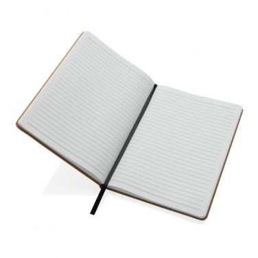 Logotrade promotional merchandise picture of: Stoneleaf A5 cork and stonepaper notebook