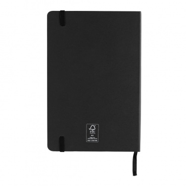 Logo trade advertising products picture of: Craftstone A5 recycled kraft and stonepaper notebook