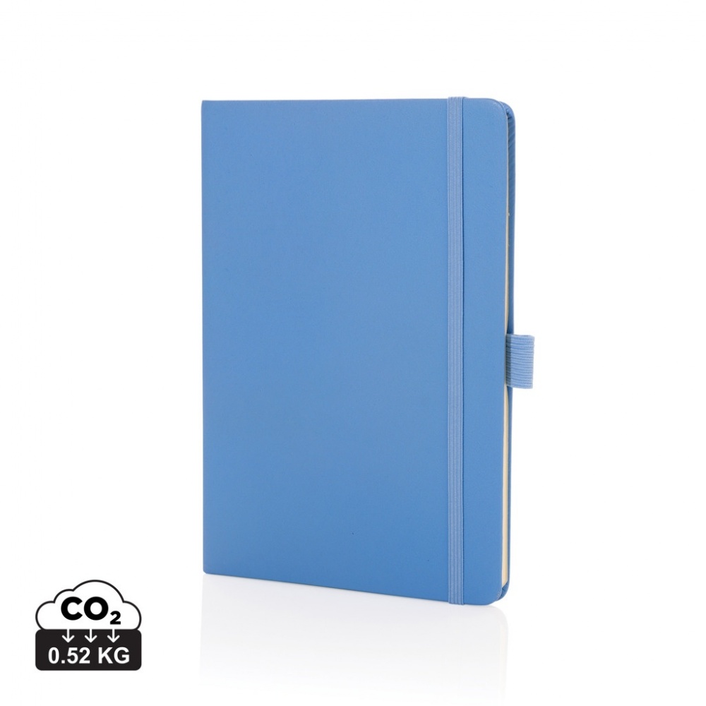 Logotrade promotional merchandise picture of: Sam A5 RCS certified bonded leather classic notebook