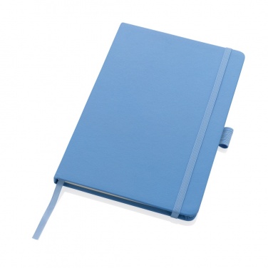 Logotrade promotional product image of: Sam A5 RCS certified bonded leather classic notebook