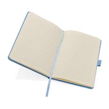 Logo trade promotional giveaways image of: Sam A5 RCS certified bonded leather classic notebook