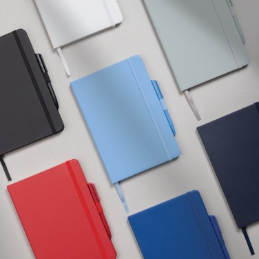 Logotrade promotional merchandise image of: Sam A5 RCS certified bonded leather classic notebook