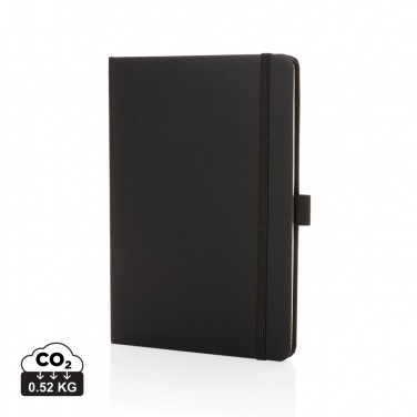 Logotrade promotional gift image of: Sam A5 RCS certified bonded leather classic notebook