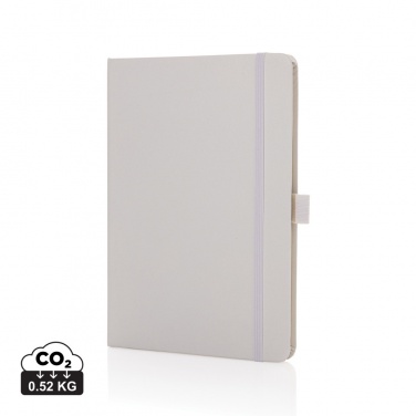 Logotrade promotional item image of: Sam A5 RCS certified bonded leather classic notebook