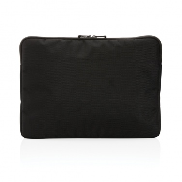 Logotrade advertising product picture of: Swiss Peak AWARE™ RPET Voyager 15.6" laptop sleeve