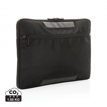 Logotrade promotional items photo of: Swiss Peak AWARE™ RPET Voyager 15.6" laptop sleeve