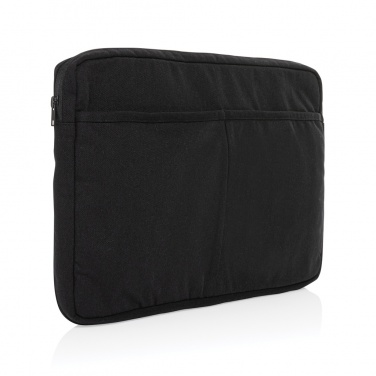 Logotrade business gifts photo of: Laluka AWARE™ recycled cotton 15.6 inch laptop sleeve