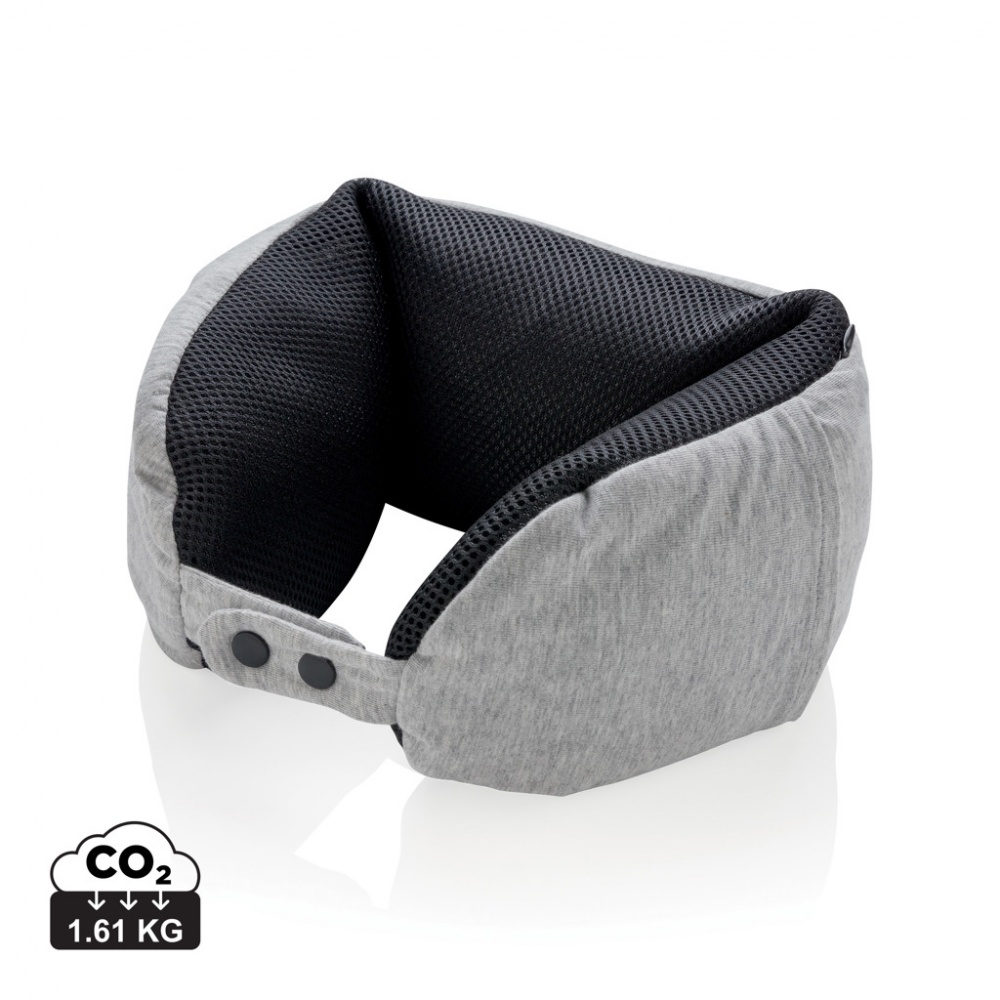 Logotrade promotional merchandise image of: Deluxe microbead travel pillow