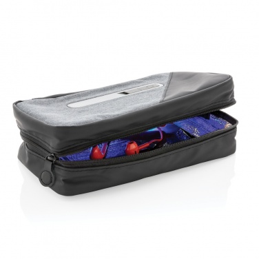 Logo trade promotional gifts image of: Portable UV-C steriliser pouch with integrated battery