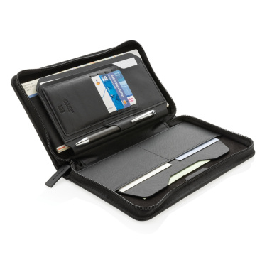 Logotrade promotional merchandise photo of: Swiss Peak Heritage RCS rPU RFID travel wallet
