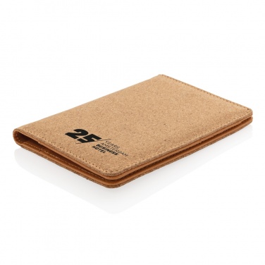 Logo trade advertising product photo of: Cork secure RFID passport cover