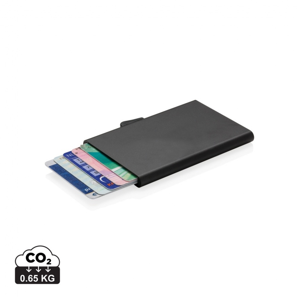 Logotrade corporate gift image of: C-Secure aluminium RFID card holder