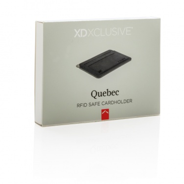 Logotrade promotional item picture of: Quebec RFID safe cardholder