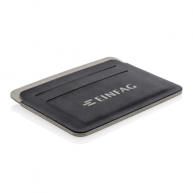 Logo trade promotional merchandise image of: Quebec RFID safe cardholder