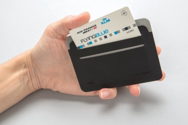 Logo trade promotional giveaways image of: Quebec RFID safe cardholder
