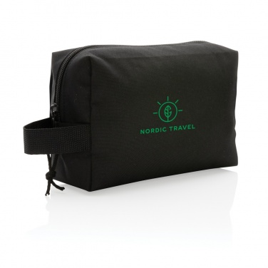 Logo trade business gifts image of: Impact AWARE™ basic RPET toiletry bag
