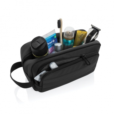 Logo trade business gifts image of: Armond AWARE™ RPET toiletry bag