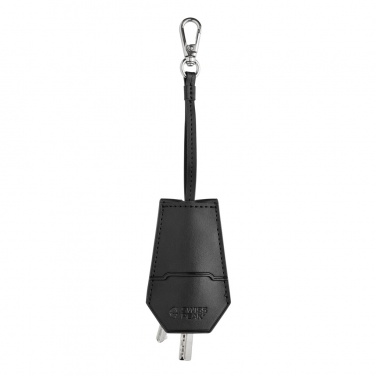 Logo trade promotional items picture of: SP Tula RCS certified recycled PU key holder and pen set