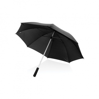 Logo trade corporate gifts image of: Swiss Peak Aware™ Ultra-light manual 25” Alu umbrella