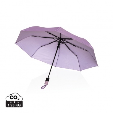 Logo trade promotional items picture of: 21" Impact AWARE™ 190T mini auto open umbrella