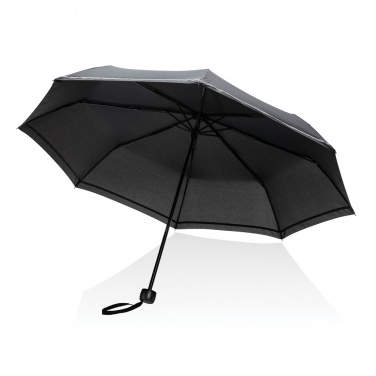 Logotrade corporate gifts photo of: 20.5"Impact AWARE™ RPET 190T pongee mini reflective umbrella