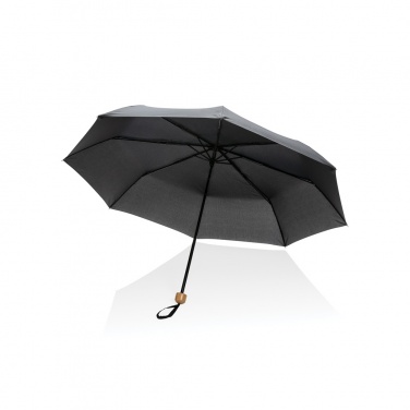 Logotrade promotional giveaways photo of: 20.5" Impact AWARE™ RPET 190T Pongee bamboo mini umbrella