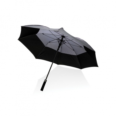 Logotrade promotional merchandise photo of: 27" Impact AWARE™ RPET 190T auto open stormproof umbrella