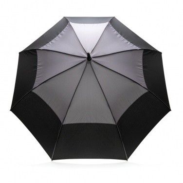 Logotrade promotional merchandise picture of: 27" Impact AWARE™ RPET 190T auto open stormproof umbrella