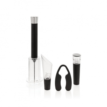 Logo trade promotional giveaways picture of: Vino Connoisseur 4pc set