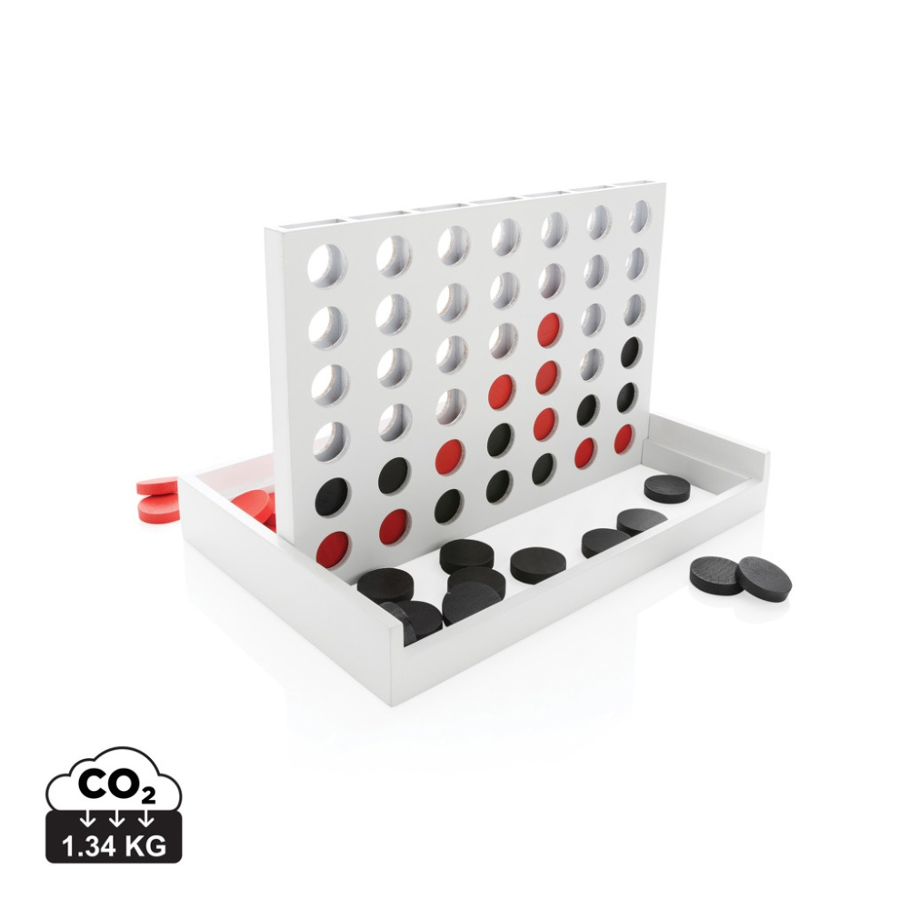 Logotrade promotional items photo of: Connect four wooden game