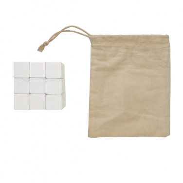 Logotrade corporate gift picture of: Wooden brain game in canvas pouch