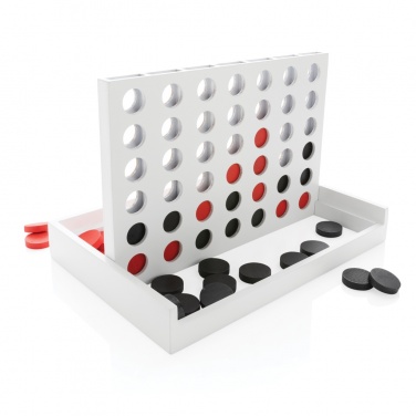 Logo trade promotional items image of: Connect four wooden game