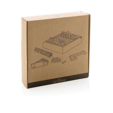 Logotrade advertising product image of: 5 in 1 game set