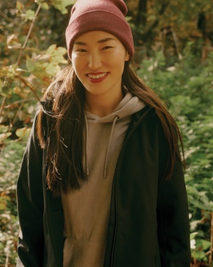 Logotrade business gift image of: Iqoniq Makalu women recycled polyester soft shell jacket