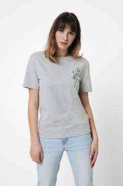 Logo trade promotional gifts picture of: Iqoniq Manuel recycled cotton t-shirt undyed