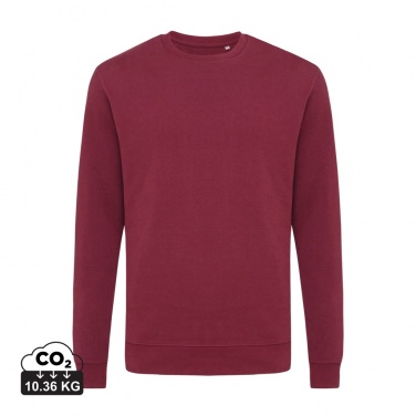Logo trade corporate gifts image of: Iqoniq Zion recycled cotton crew neck